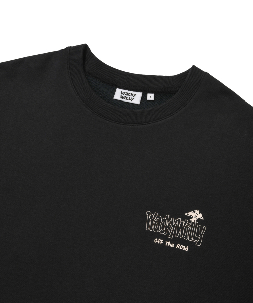 Wacky WiLLy(ワッキーウィリー)の「ピクチャーグラフィック スウェット ブラック(スウェット・レディース・その他・MEDIUM/LARGE/X-LARGE/SMALL)」の4枚目の写真
