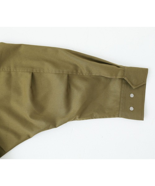 n'OrLABEL（ノアールレーベル）の「『ハーフネックモッズコート』（モッズコート・レディース・ブラック/カーキ・FREE）」の13枚目の写真