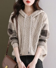 フード付き」に該当するニット/セーターファッション通販 - ZOZOTOWN