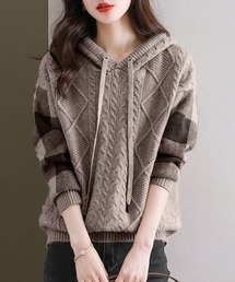 フード付き」に該当するニット/セーターファッション通販 - ZOZOTOWN