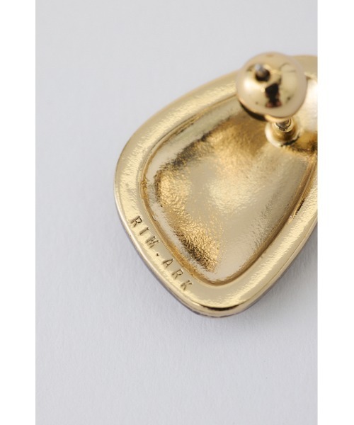 RIM.ARK（リムアーク）の「Velvet pierce ベルベットピアス（ピアス（両耳用）・レディース・ネイビー/ブラック・FREE）」の9枚目の写真