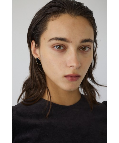 RIM.ARK（リムアーク）の「Velvet pierce ベルベットピアス（ピアス（両耳用）・レディース・ネイビー/ブラック・FREE）」の12枚目の写真