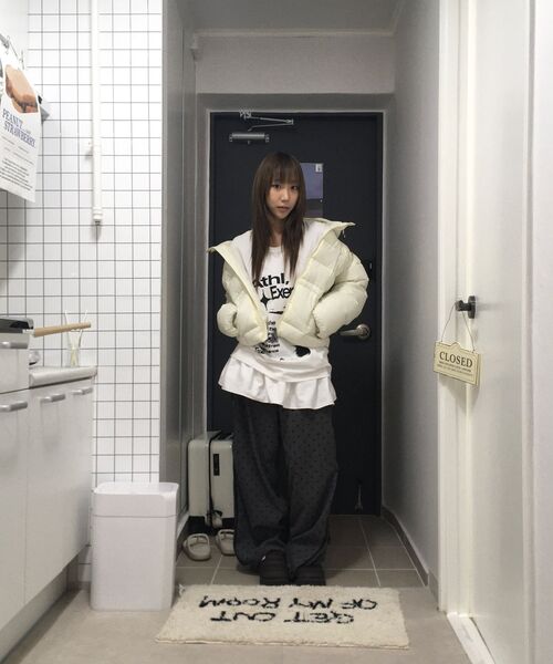 PRENDA(プレンダ)の「RAGLAN PUFFER JACKET LEMON(ダウンジャケット/コート・レディース・その他・FREE)」の3枚目の写真
