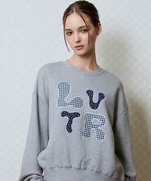 GT LVTR PATCH SWEATSHIRT(GRAY)