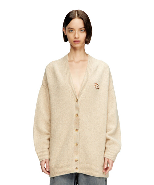 DIESEL(ディーゼル)の「ウィメンズ カーディガン M-AREELA(カーディガン/ボレロ・レディース・ベージュ系その他/ダークグレー・LARGE/MEDIUM/X-SMALL/SMALL/XX-SMALL)」の7枚目の写真