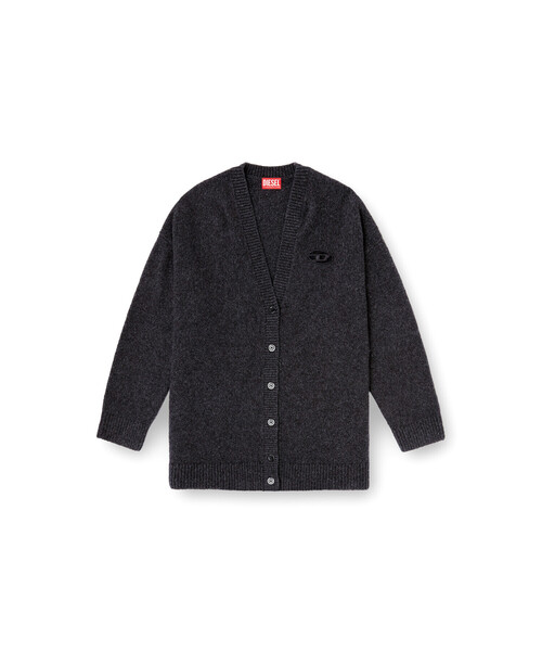 DIESEL(ディーゼル)の「ウィメンズ カーディガン M-AREELA(カーディガン/ボレロ・レディース・ベージュ系その他/ダークグレー・LARGE/MEDIUM/X-SMALL/SMALL/XX-SMALL)」の11枚目の写真