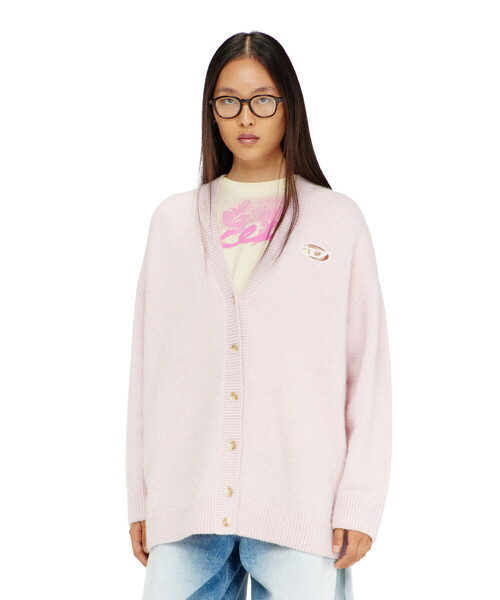DIESEL(ディーゼル)の「ウィメンズ カーディガン M-AREELA(カーディガン/ボレロ・レディース・ダークグレー/ベージュ系その他・SMALL/XX-SMALL/LARGE/MEDIUM/X-SMALL)」の21枚目の写真