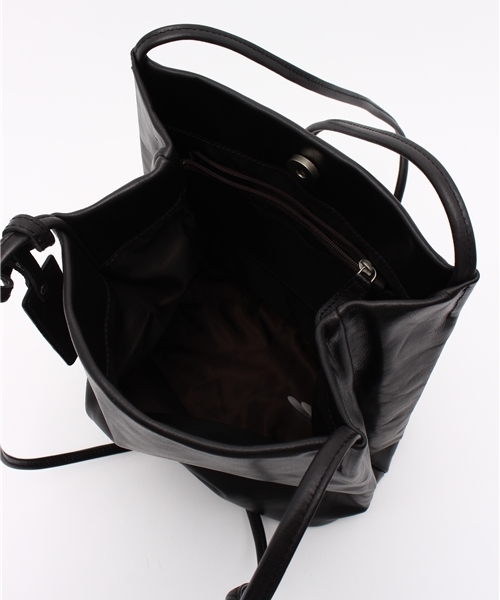 Kastane（カスタネ）の「シンプルショルダーBAG（ショルダーバッグ・レディース・ブラック/キャメル・FREE）」の5枚目の写真