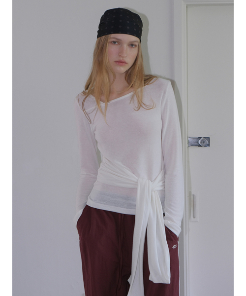 ETMON（エトモン）の「Lined Track Pants, Wine（スウェットパンツ・レディース・その他・F）」の5枚目の写真