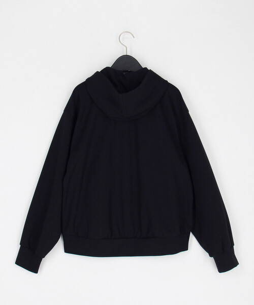 COMME CA(コムサ)の「〔 TALLサイズ 〕 クリアストレッチポンチ パーカー(パーカー・レディース・オフホワイト・15号)」の2枚目の写真