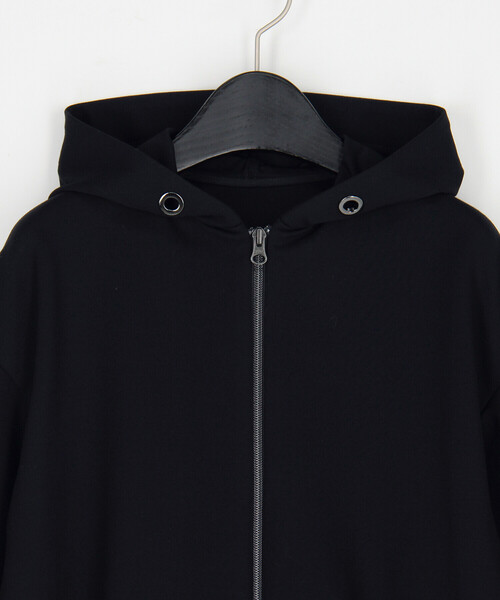 COMME CA(コムサ)の「〔 TALLサイズ 〕 クリアストレッチポンチ パーカー(パーカー・レディース・オフホワイト・15号)」の3枚目の写真