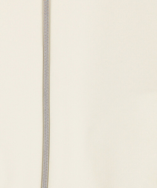 COMME CA(コムサ)の「〔 TALLサイズ 〕 クリアストレッチポンチ パーカー(パーカー・レディース・オフホワイト・15号)」の6枚目の写真