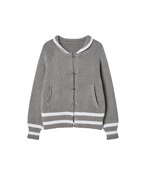 NYXX(エヌワイエックスエックス)の「LATCH COWICHAN CARDIGAN GREY(カーディガン/ボレロ・レディース・その他・FREE)」の2枚目の写真