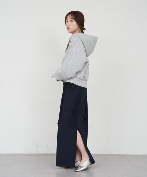 SHENERY（シーナリー）の「ダブルジップフーディー（パーカー・レディース・オフホワイト/グレー・FREE）」の20枚目の写真