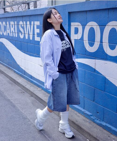 CREAM SODA LAB(クリームソーダラボ)の「バスケットボールレッスン.1 半袖Tシャツ ネイビー ホワイト(Tシャツ/カットソー・メンズ・その他・LARGE/MEDIUM/X-LARGE/XX-LARGE)」の11枚目の写真
