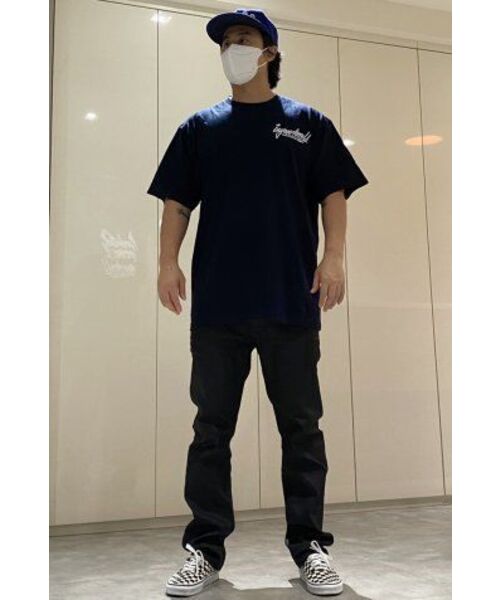 CREAM SODA LAB(クリームソーダラボ)の「バスケットボールレッスン.1 半袖Tシャツ ネイビー ホワイト(Tシャツ/カットソー・メンズ・その他・LARGE/MEDIUM/X-LARGE/XX-LARGE)」の13枚目の写真