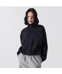 AWESOME STUDIO（オーサムスタジオ）の「オーバーサイズウィンドブレーカー ブルゾン ブラック（MA-1）」