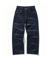 Vine Bleach Wide Jeans DCPT045DBlue