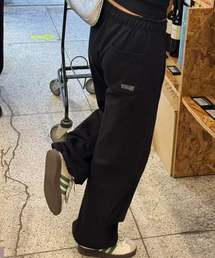 ツーペイジョガースウェットパンツ_ブラック