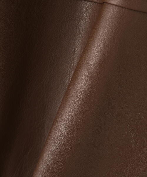 FREE'S MART(フリーズマート)の「◆合皮ジップアップブルゾン(ブルゾン・レディース・ブラウン/ブラック/ベージュ系その他・SMALL/MEDIUM)」の22枚目の写真