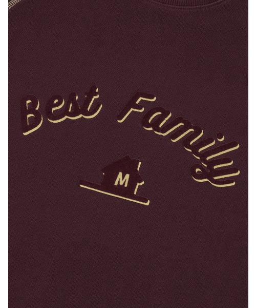 MMLG（エムエムエルジー）の「[Mmlg] BEST STITCH SWEAT (PLUM)（スウェット・レディース・その他・SMALL/MEDIUM/LARGE/X-LARGE）」の4枚目の写真