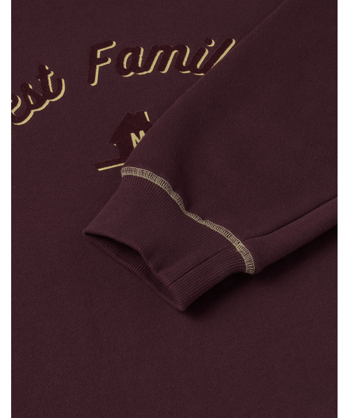 MMLG（エムエムエルジー）の「[Mmlg] BEST STITCH SWEAT (PLUM)（スウェット・レディース・その他・SMALL/MEDIUM/LARGE/X-LARGE）」の6枚目の写真