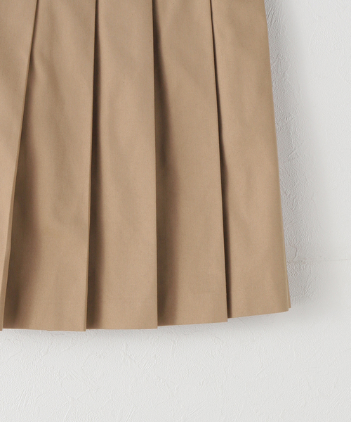 JOURNAL STANDARD（ジャーナルスタンダード）の「TCチノプリーツスカート（スカート・レディース・ベージュ・FREE）」の3枚目の写真