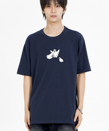 モンスターゴースト 半袖Tシャツ ネイビー