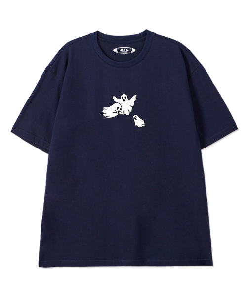 BY.L(バイエル)の「モンスターゴースト 半袖Tシャツ ネイビー(Tシャツ/カットソー・メンズ・その他・MEDIUM/LARGE/X-LARGE/XX-LARGE)」の3枚目の写真