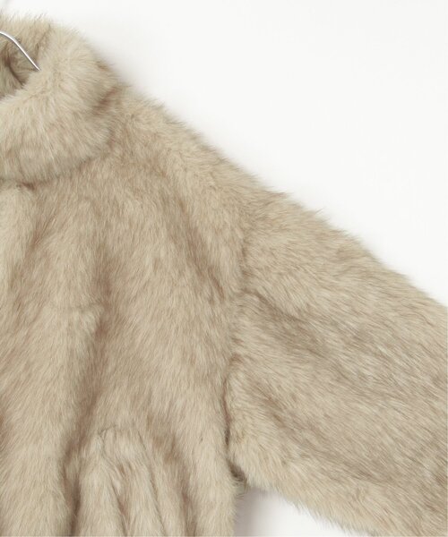 notch.(ノッチ)の「フェイクファージャケット(その他アウター・レディース・キャメル/ブラウン/ベージュ・M)」の6枚目の写真