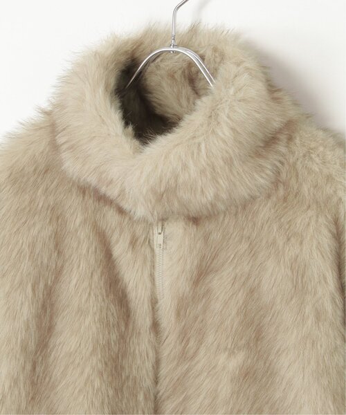 notch.(ノッチ)の「フェイクファージャケット(その他アウター・レディース・キャメル/ブラウン/ベージュ・M)」の9枚目の写真