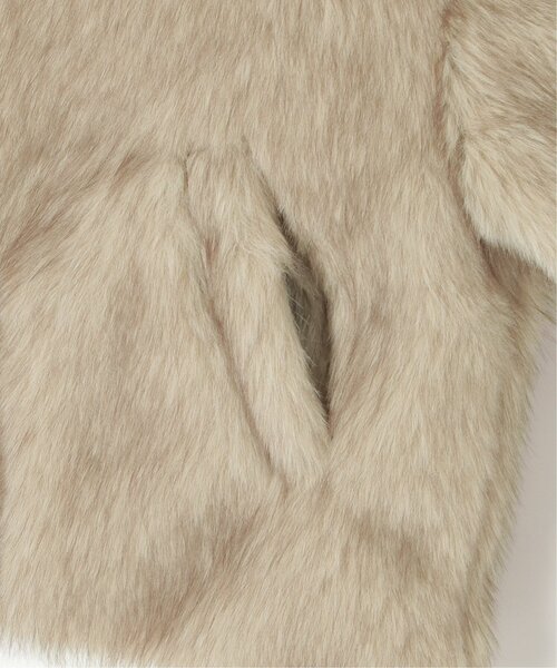 notch.(ノッチ)の「フェイクファージャケット(その他アウター・レディース・キャメル/ブラウン/ベージュ・M)」の11枚目の写真