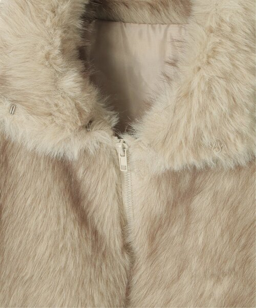 notch.(ノッチ)の「フェイクファージャケット(その他アウター・レディース・キャメル/ブラウン/ベージュ・M)」の12枚目の写真