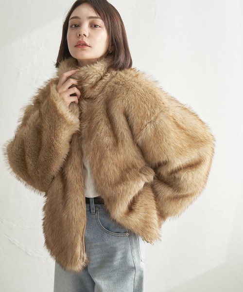 セール】フェイクファージャケット（その他アウター）｜notch.（ノッチ