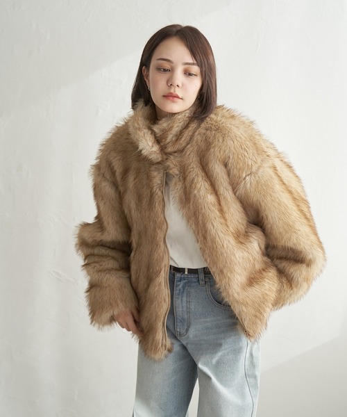 セール】フェイクファージャケット（その他アウター）｜notch.（ノッチ