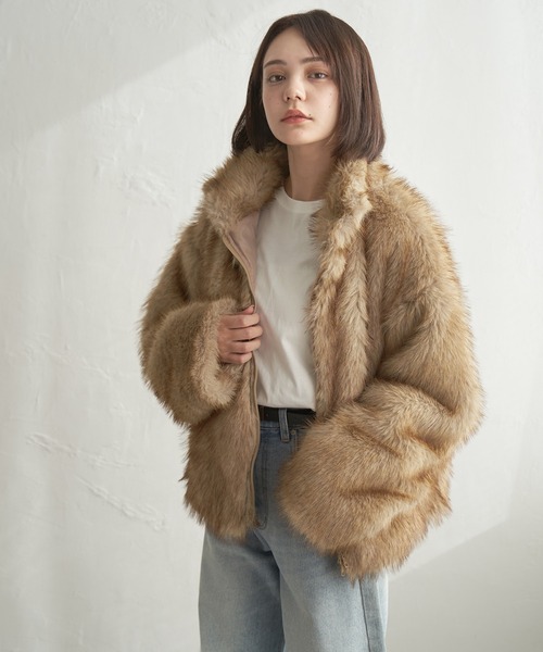 セール】フェイクファージャケット（その他アウター）｜notch.（ノッチ