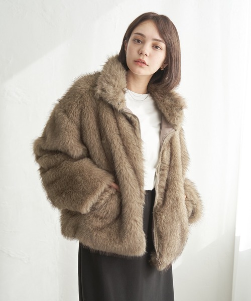 セール】フェイクファージャケット（その他アウター）｜notch.（ノッチ