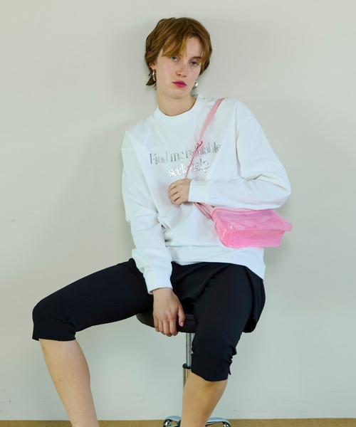 MAISON SPECIAL(メゾンスペシャル)の「Mini Skirt Layer Capri Pants/ミニスカートレイヤーカプリパンツ(その他パンツ・レディース・ブラウン/ブラック・38/36)」の13枚目の写真