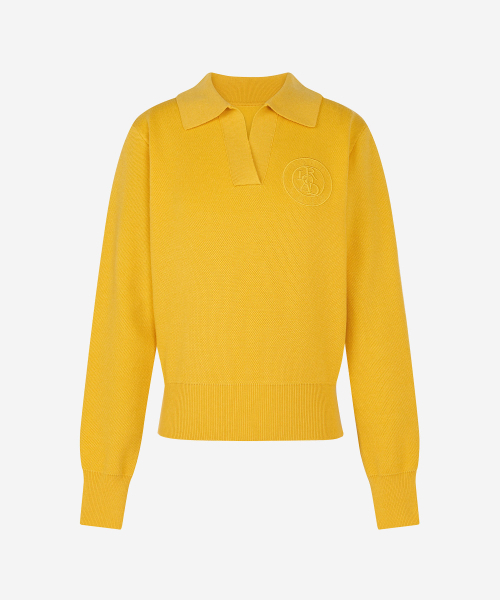 LORDLOAR(ロードロアル)の「シグニチャーカラー長袖ニットD/イエロー(ニット/セーター・レディース・その他・SMALL/MEDIUM/LARGE)」の4枚目の写真