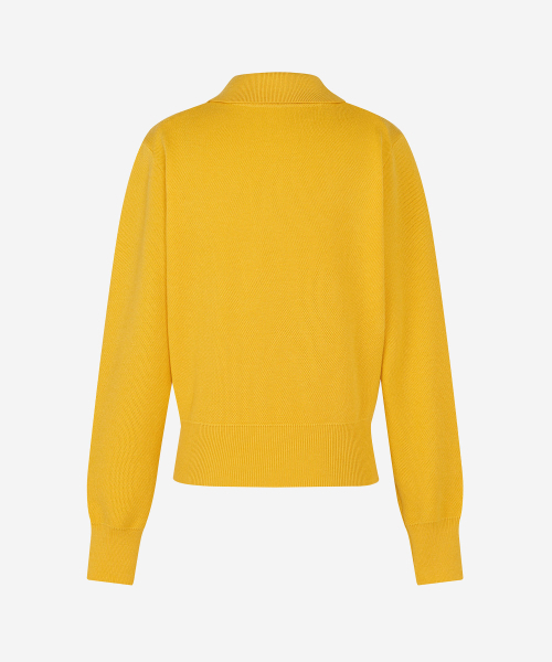 LORDLOAR(ロードロアル)の「シグニチャーカラー長袖ニットD/イエロー(ニット/セーター・レディース・その他・SMALL/MEDIUM/LARGE)」の5枚目の写真