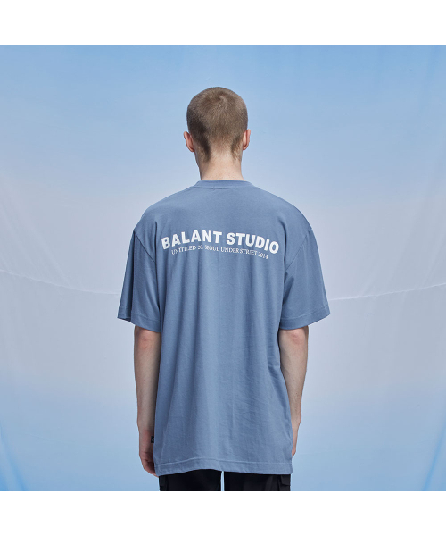 BALANT(バラント)の「アンタイトルユニットBスタジオTシャツ - ブルーグレー(Tシャツ/カットソー・メンズ・その他・MEDIUM/LARGE)」の3枚目の写真