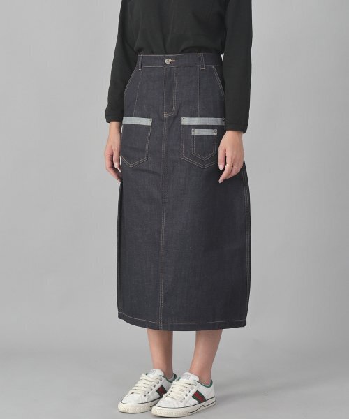 SAINTCREW(セントクルー)の「7PK デニムロングスカート 7PLS-1308 ナチュラルインディゴ(スカート・レディース・その他・MEDIUM/LARGE/X-LARGE)」の1枚目の写真