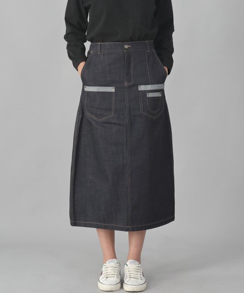 SAINTCREW(セントクルー)の「7PK デニムロングスカート 7PLS-1308 ナチュラルインディゴ(スカート・レディース・その他・MEDIUM/LARGE/X-LARGE)」の5枚目の写真