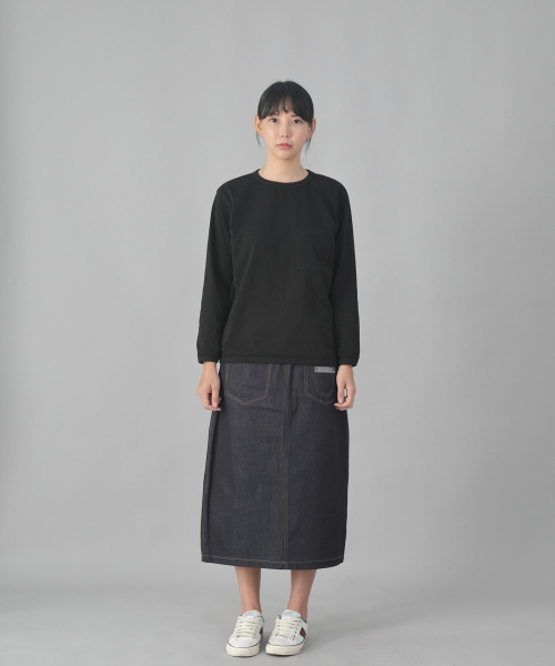 SAINTCREW(セントクルー)の「7PK デニムロングスカート 7PLS-1308 ナチュラルインディゴ(スカート・レディース・その他・MEDIUM/LARGE/X-LARGE)」の2枚目の写真
