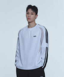 CURVED LONG SLEEVE-[WHITE]