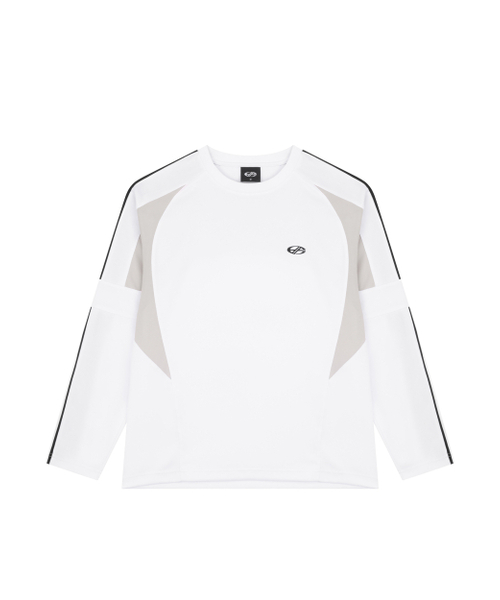 HYUNFIT（ヒョンフィット）の「CURVED LONG SLEEVE-[WHITE]（Tシャツ/カットソー・メンズ・その他・MEDIUM/LARGE/X-LARGE）」の6枚目の写真