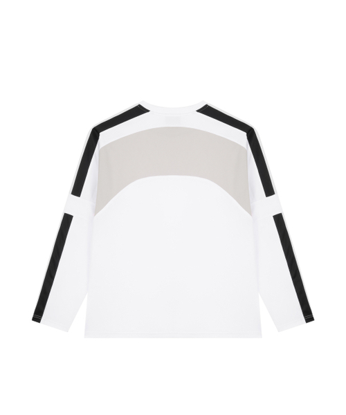 HYUNFIT（ヒョンフィット）の「CURVED LONG SLEEVE-[WHITE]（Tシャツ/カットソー・メンズ・その他・MEDIUM/LARGE/X-LARGE）」の5枚目の写真