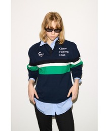 THROW by SLY | THROW Chaos Fishing Club RUGGER SH カオスフィッシングクラブ ラガーシャツ 秋服 冬服(Tシャツ/カットソー)