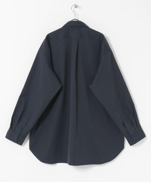 EKAL（エカル）の「SOLOTEXツイルレギュラーカラーシャツ（シャツ/ブラウス・メンズ・ブラック/ネイビー・MEDIUM/LARGE）」の11枚目の写真