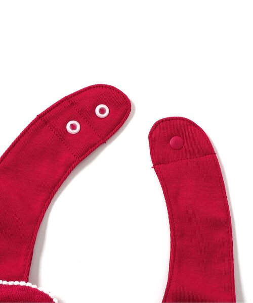 apres les cours（アプレレクール）の「ハートモチーフスタイ（スタイ/よだれかけ・キッズ・レッド・90）」の8枚目の写真